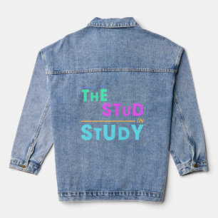 Ich habe das Studium in Study - Funny Student Desi Jeansjacke