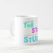 Ich habe das Studium in Study - Funny Student Desi Kaffeetasse (Vorderseite Links)