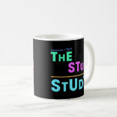 Ich habe das Studium in Study - Funny Student Desi Kaffeetasse (VorderseiteRechts)