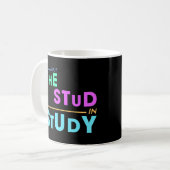 Ich habe das Studium in Study - Funny Student Desi Kaffeetasse (Vorderseite Links)