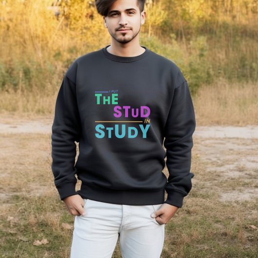 Ich habe das Studium in Study - Funny Student Desi Sweatshirt