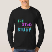 Ich habe das Studium in Study - Funny Student Desi T-Shirt (Vorderseite)