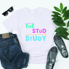 Ich habe das Studium in Study - Funny Student Desi T-Shirt