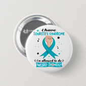 Ich habe das Tourette-Syndrom, das mir erlaubt wir Button (Vorne & Hinten)