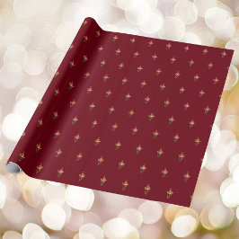 Ich habe das Weihnachtself-Wrapping-Papier für Tee Geschenkpapier