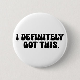 Ich habe definitiv diesen schwarzen Motivationsspr Button