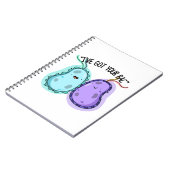 Ich habe deinen Bac Funny Bacteria Pun Got Notizblock (Linke Seite)