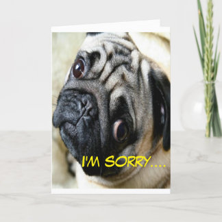 Ich habe deinen Geburtstag vergessen Karte