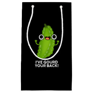 Ich habe deinen Hintern gegossen Funny Veggie Pun  Kleine Geschenktüte