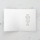 Ich habe deinen Muttertag got Karte (Innenseite)