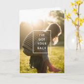 Ich habe deinen Muttertag got Karte (Gelbe Blume)