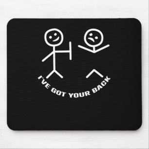 Ich habe deinen Skelettschädel im Hinterkopf Got Mousepad