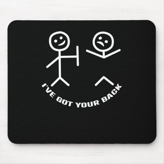 Ich habe deinen Skelettschädel im Hinterkopf Got Mousepad (Vorne)