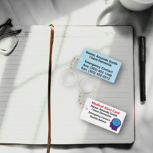 Ich habe Demenz Schlüsselanhänger