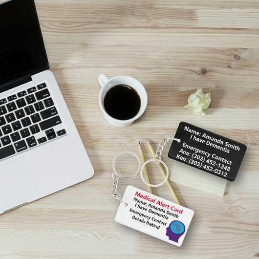 Ich habe Demenz Schlüsselanhänger