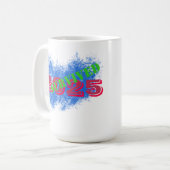 Ich habe den 2025er Becher überlebt Kaffeetasse (Vorderseite Links)
