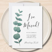 Ich habe den Adresswechsel in Eukalyptus verschobe Ankündigung