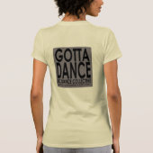 Ich habe den ANGEPASSTEN RHYTHMUS T-Shirt (Rückseite)