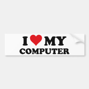 Ich habe den Arbeitsplatz Liebe Autoaufkleber