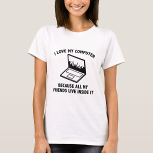 Ich habe den Arbeitsplatz Liebe T-Shirt