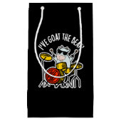 Ich habe den beat Funny Drummer Pun Dark BG Kleine Geschenktüte (Vorderseite)