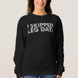 Ich habe den Beintag für amputierte Amputierten-Üb Sweatshirt