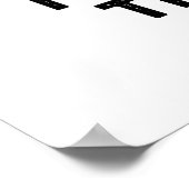 Ich habe den besten Funny Veggie Pun gegossen Poster (Ecke)