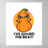 Ich habe den besten Funny Veggie Pun gegossen Poster (Vorne)