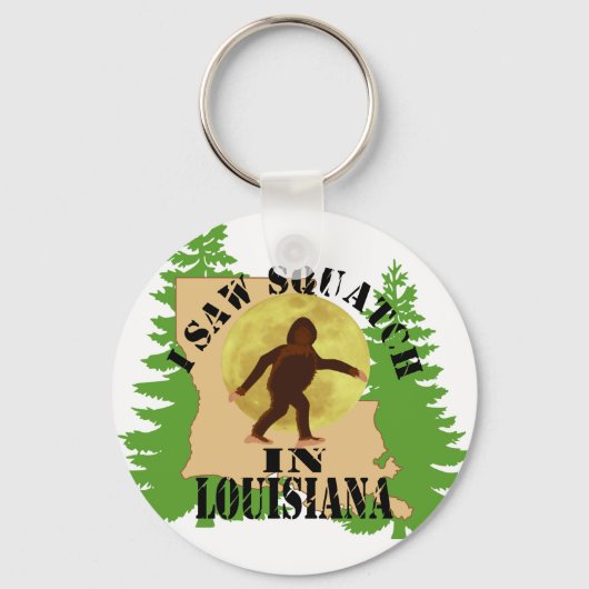 Ich habe den Bigfoot Squatch im Schlüsselanhänger  (Vorderseite)