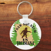 Ich habe den Bigfoot Squatch im Schlüsselanhänger  (Vorderseite)