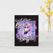 Ich habe den Boo in Boujee Funny Leopard Boujie Gh Karte (Gelbe Blume)