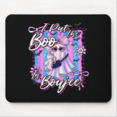Ich habe den Boo in Boujee Funny Leopard Boujie Gh Mousepad (Vorne)