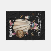 Ich habe den Boo in Boujee gelegt Fleecedecke (Vorderseite (Horizontal))