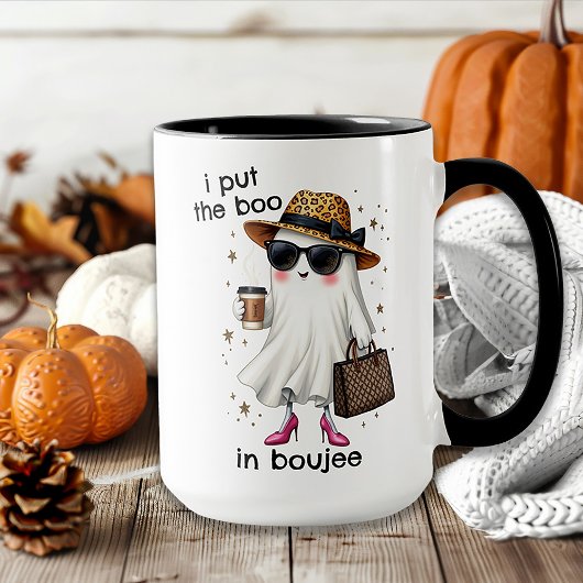 Ich habe den Boo in Boujee Ghost Coquette Hallowee Tasse