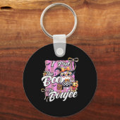 Ich habe den Boo in Boujee Niedlich Ghost Leopard  Schlüsselanhänger (Vorderseite)