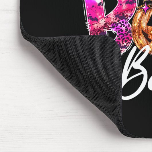 Ich habe den Boo in Boujee Niedlich Leopard Boujie Mousepad (Ecke)