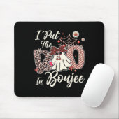 Ich habe den Boo in Boujee Niedlich Leopard Retro  Mousepad (Mit Mouse)