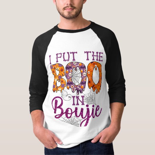 Ich habe den Boo in die Bougie gesteckt T-Shirt (Vorderseite)