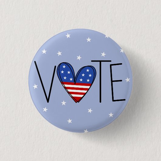 Ich habe den Button 2024 gewählt (Vorderseite)