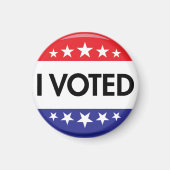 Ich habe den Button 2024 gewählt Magnet (Vorne)