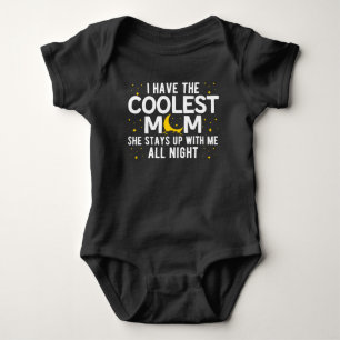 Ich habe den Coolsten Mama lustigen Muttertag Baby Strampler