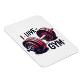 Ich habe den Fitnessraum Liebe Magnet (Rechte Seite)