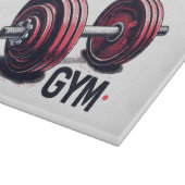 Ich habe den Fitnessraum Liebe Schneidebrett (Ecke)
