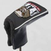 Ich habe den frühen Vogel gegessen. Grumpiger Faul Golf Headcover (3/4 Vorderseite)
