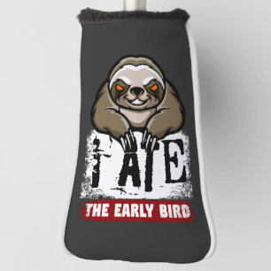 Ich habe den frühen Vogel gegessen. Grumpiger Faul Golf Headcover