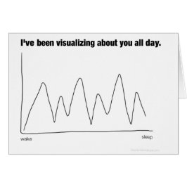 Ich habe den ganzen Tag über über dich visualisier