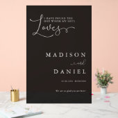 Ich habe den gefunden, den mein Soul Liebe! Script Acrylschild (Hochzeit)