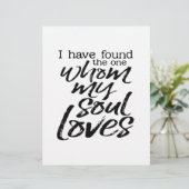 Ich habe den gefunden, den mein Soul Lieben (Stehend Vorderseite)