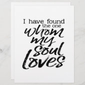Ich habe den gefunden, den mein Soul Lieben (Vorne/Hinten)