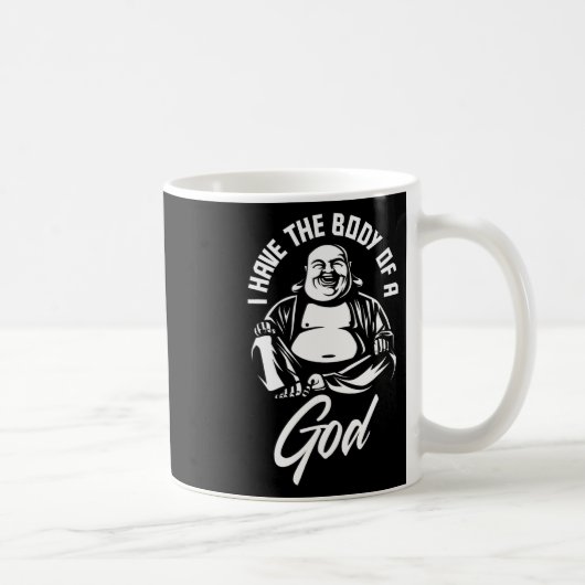 Ich habe den Geist eines Buddha-Fastens Typ und Kaffeetasse (Rechts)